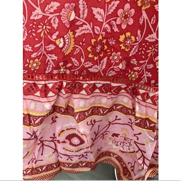 Gypsy Boho Dahlia Inspired Floral Dress - Picture 8 of 11